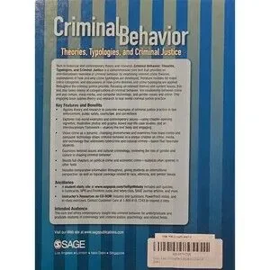 Parsley & Sage | Other | Criminal Behavior Theories Typologies Criminal ...